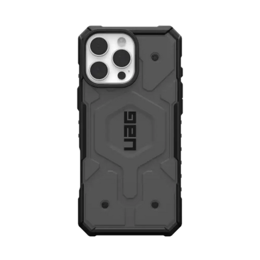 Калъф UAG Pathfinder Magsafe за iPhone 16 Pro Max - сребрист