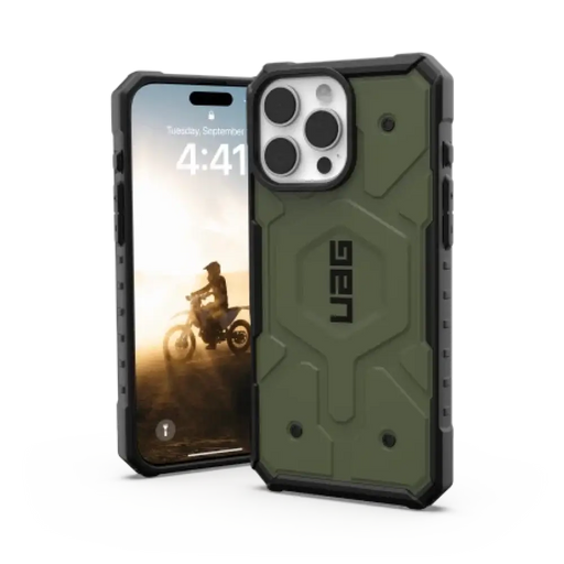 Калъф UAG Pathfinder Magsafe за iPhone 16 Pro Max - зелен