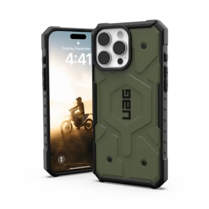 Калъф UAG Pathfinder Magsafe за iPhone 16 Pro Max - зелен