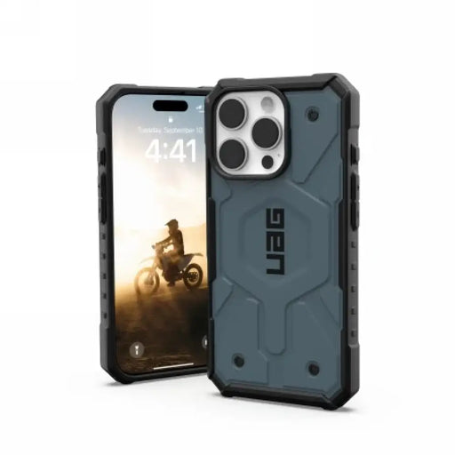 Калъф UAG Pathfinder Magsafe за iPhone 16 Pro - син