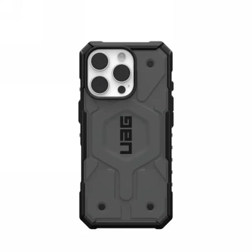 Калъф UAG Pathfinder Magsafe за iPhone 16 Pro - сребрист