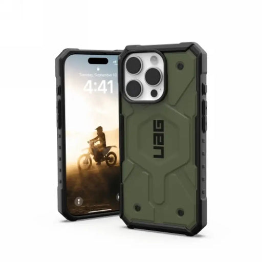 Калъф UAG Pathfinder Magsafe за iPhone 16 Pro - зелен