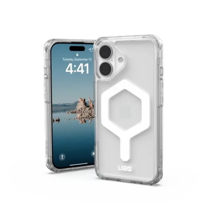 Калъф UAG Plyo Magsafe за iPhone 16 - бял