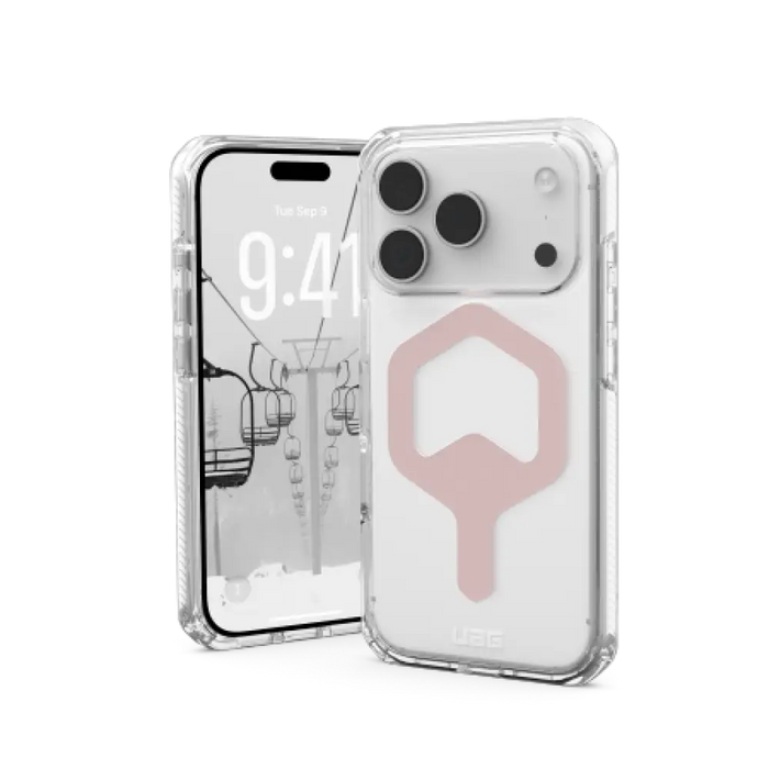 Калъф UAG Plyo MagSafe за iPhone 17 Pro - прозрачен розов