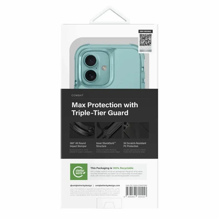 Калъф Uniq Combat MagSafe iPhone 16 6.1’’ - зелен