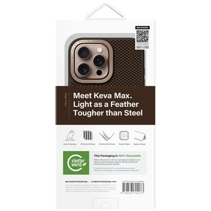 Калъф Uniq Keva Max Magclick Charging Camera Stand Case