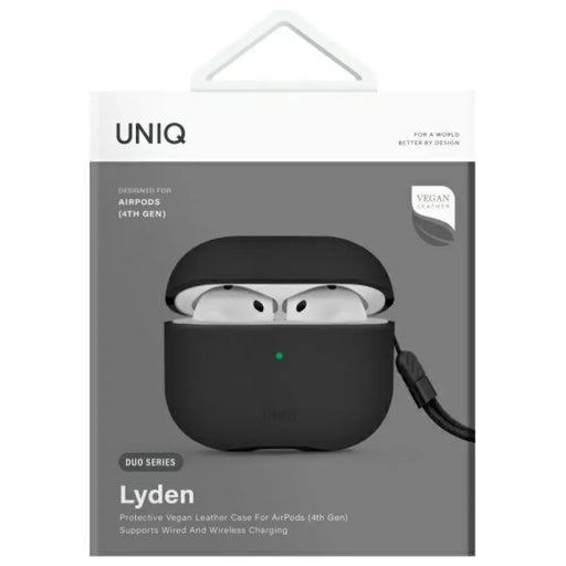 Калъф Uniq Lyden DS за AirPods 4 - черен