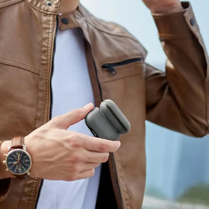 Калъф Uniq Lyden DS за AirPods Pro 2 - сив/черен