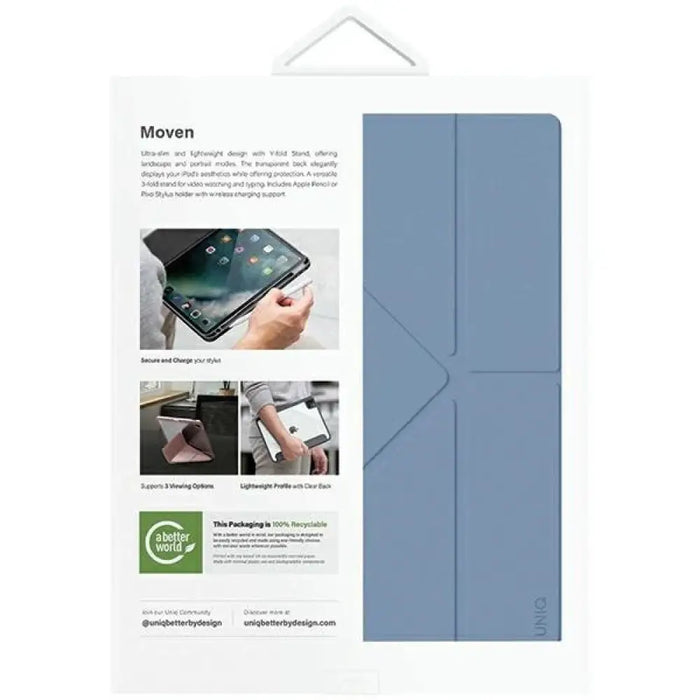 Калъф Uniq Moven iPad Air 13’’ (2024) - син