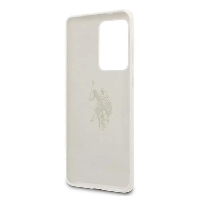 Калъф US Polo Big Horse за Samsung Galaxy S20 Ultra White