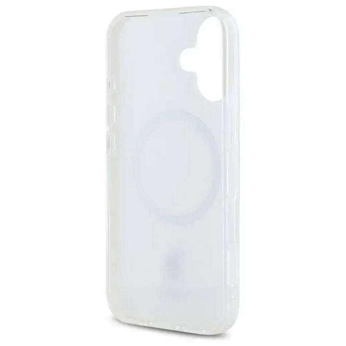 Калъф US Polo IML Ring MagSafe за iPhone 16 - бял