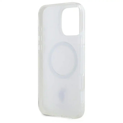 Калъф US Polo IML Ring MagSafe за iPhone 16 Pro - бял