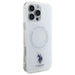Калъф US Polo IML Ring MagSafe за iPhone 16 Pro - бял