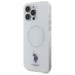 Калъф US Polo IML Ring MagSafe за iPhone 16 Pro - бял
