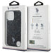 Калъф US Polo IML Ring MagSafe за iPhone 16 Pro - черен