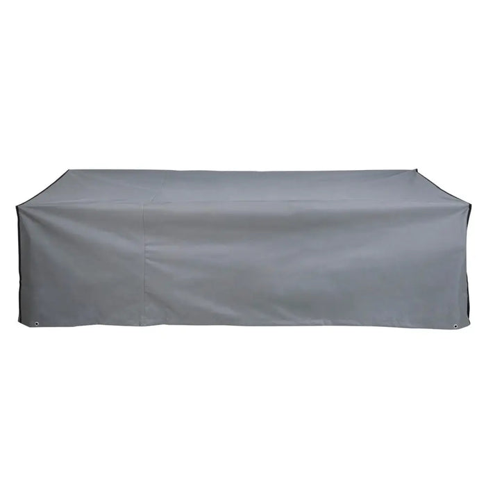 Калъф за Диван DKD Home Decor Черен Тъмно сив 205 x 80 x 60
