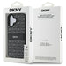 Калъф за iPhone 16 DKNY Texture Pattern Tonal Stripe - черен