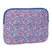 Калъф за каптоп Nait Nait Flores coimbra azul Син 34 x 25 x
