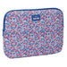 Калъф за каптоп Nait Nait Flores coimbra azul Син 34 x 25 x
