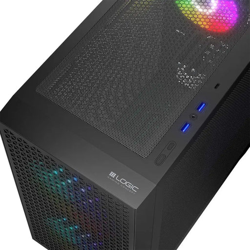 Калъф за компютър Logic DART PRO ARGB MINI USB-C черен