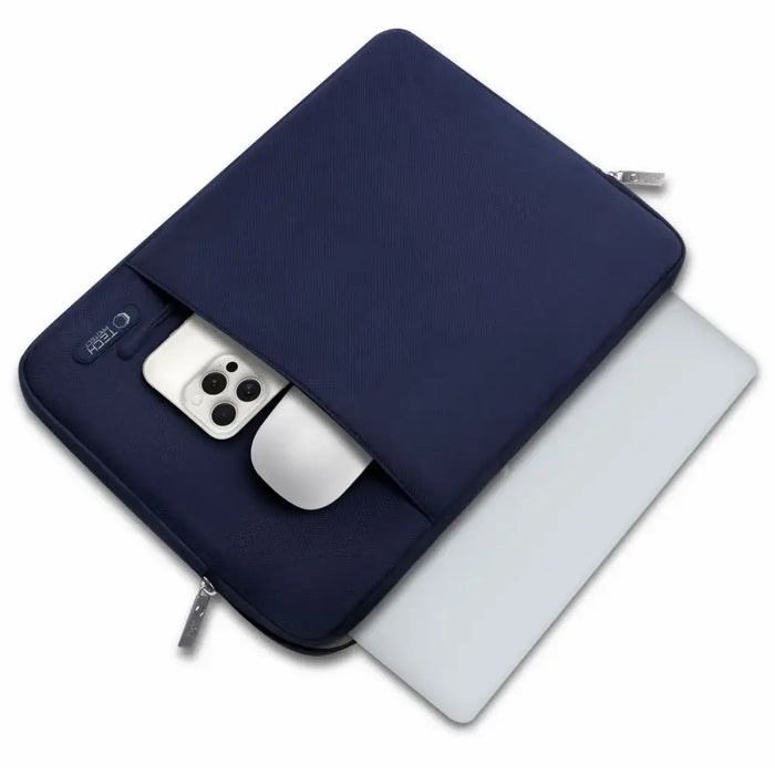 Калъф за лаптоп Tech-Protect Sleeve 15-16 - тъмносин