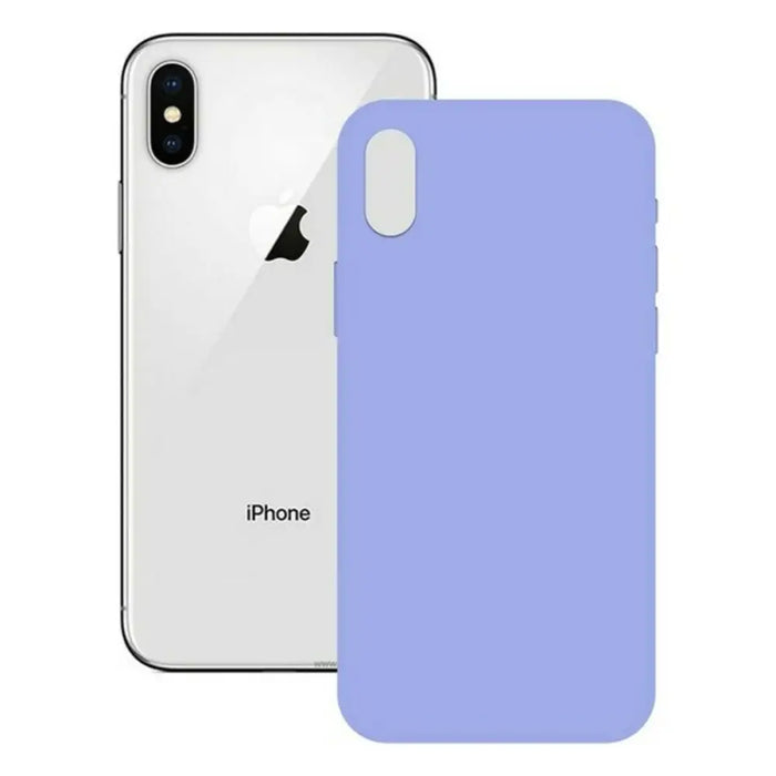 Калъф за мобилен телефон iPhone X XS KSIX Soft Silicone