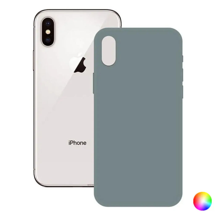Калъф за мобилен телефон iPhone X XS KSIX Soft Silicone
