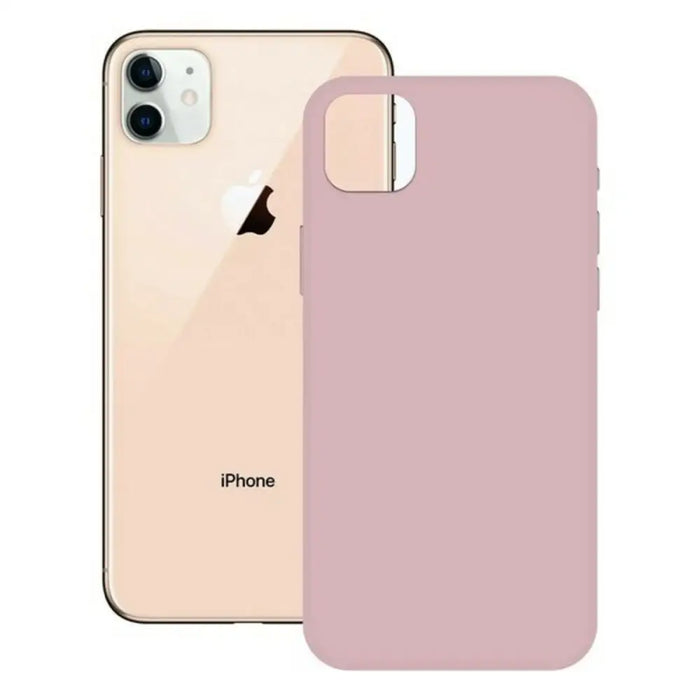 Калъф за мобилен телефон iPhone 12 Pro KSIX Soft Silicone