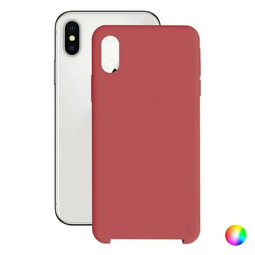 Калъф за мобилен телефон iPhone X/XS KSIX Soft Iphone X XS