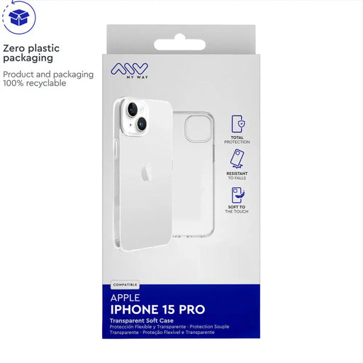 Калъф за мобилен телефон Myway iPhone 15 Pro
