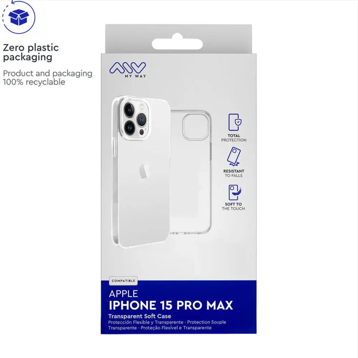 Калъф за мобилен телефон Myway iPhone 15 Pro Max