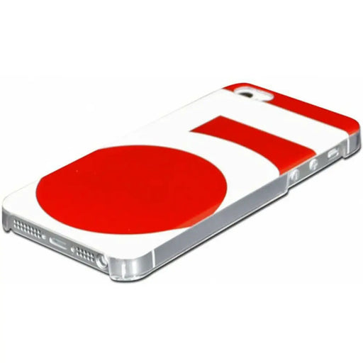 Калъф за мобилен телефон Wazzabee WBSB-5S-RD Бял iPhone 5/5S