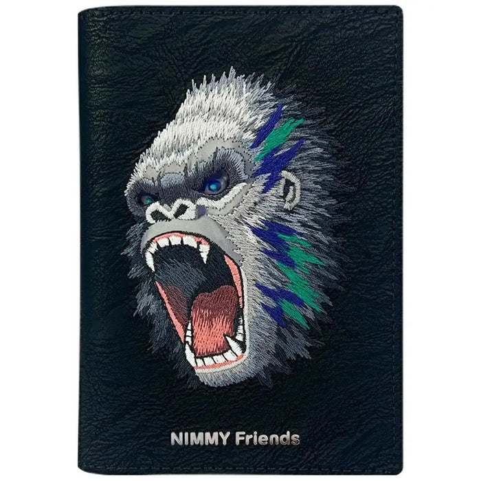Калъф за паспорт/портфейл Nimmy Raptor Gorilla - черен