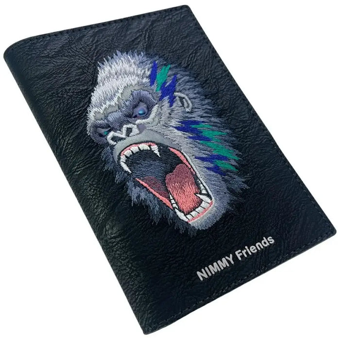 Калъф за паспорт/портфейл Nimmy Raptor Gorilla - черен