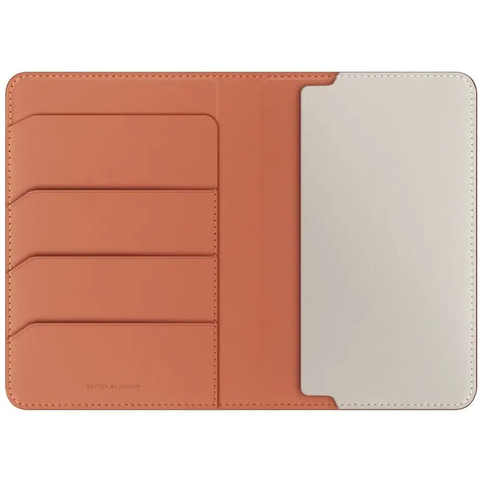 Калъф за паспорт Uniq Belmont с блокиране на RFID - слонова