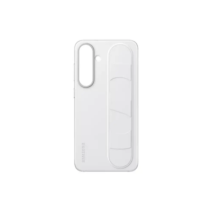 Калъф за Samsung Galaxy S25 + Standing Grip Бял