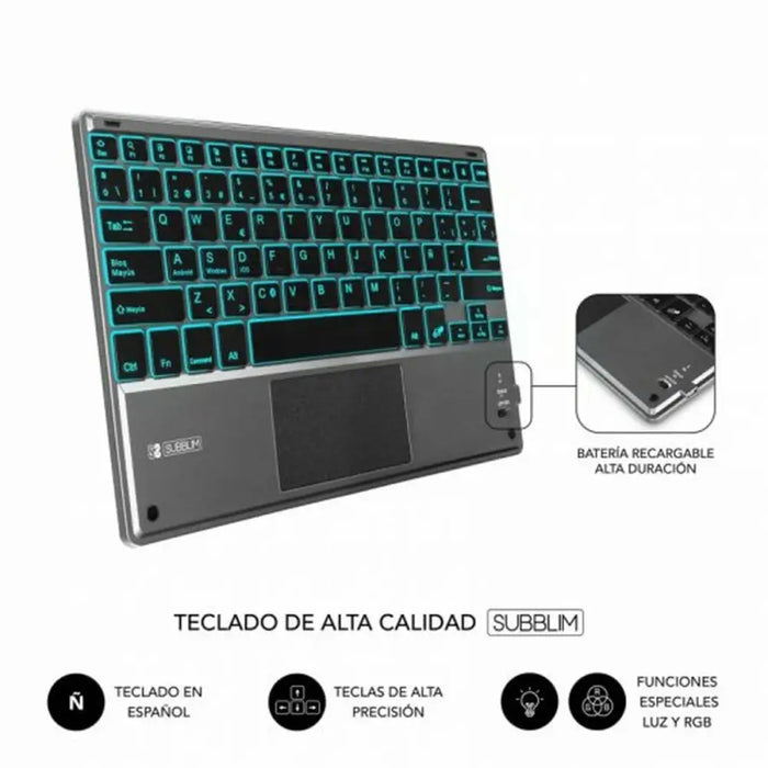 Калъф за таблет Subblim SUBKT4-BTPI02 Черен 10,9’’ iPad