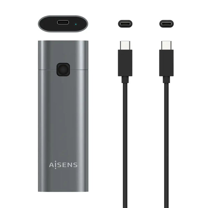 Калъф за твърд диск Aisens ASM2-021GR USB Сив USB 3.2 Gen 2