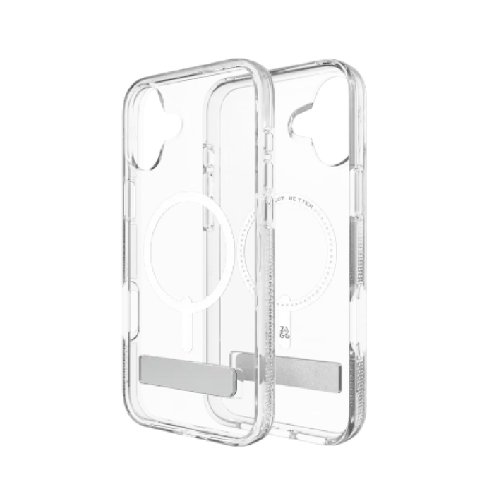 Калъф ZAGG Crystal Palace Snap Kickstand MagSafe за iPhone