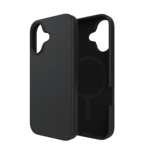 Калъф ZAGG Manhattan Snap MagSafe за iPhone 16 - черен