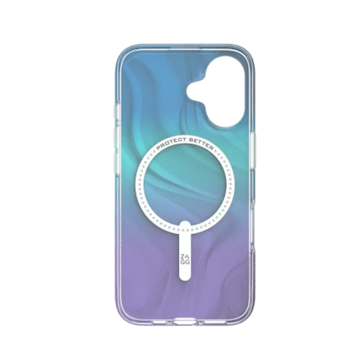 Калъф ZAGG Milan Snap MagSafe за iPhone 16 - лилав