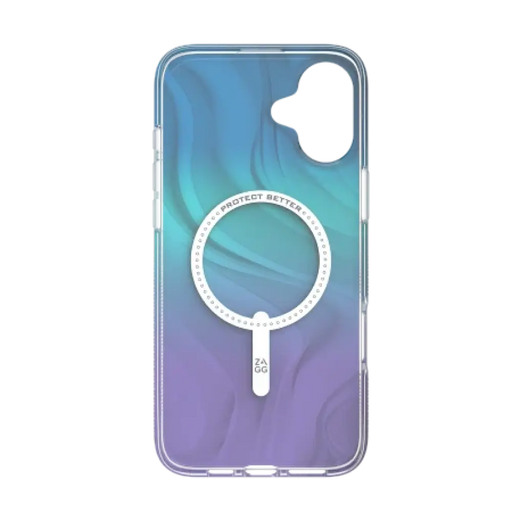 Калъф ZAGG Milan Snap MagSafe за iPhone 16 Plus - лилав