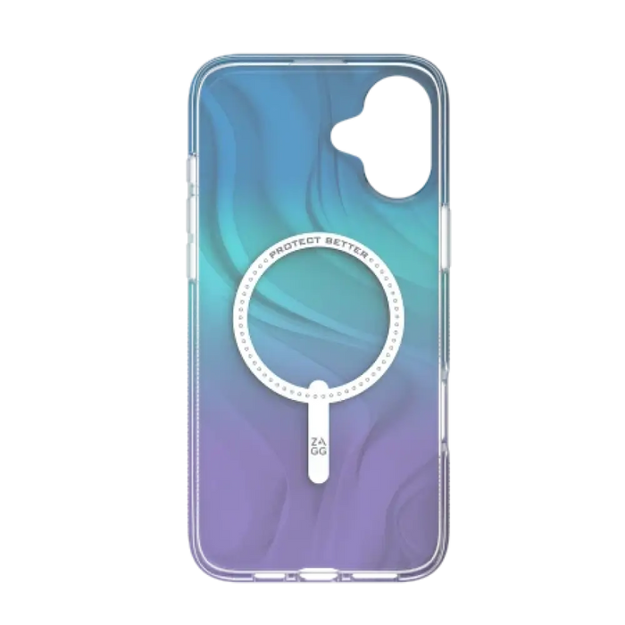 Калъф ZAGG Milan Snap MagSafe за iPhone 16 Plus - лилав