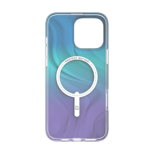 Калъф ZAGG Milan Snap MagSafe за iPhone 16 Pro Max - лилав