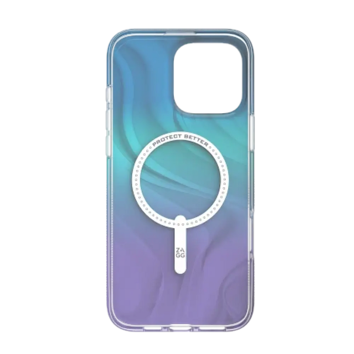 Калъф ZAGG Milan Snap MagSafe за iPhone 16 Pro Max - лилав