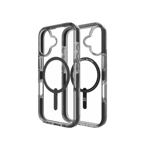 Калъф ZAGG Santa Cruz Snap MagSafe за iPhone 16 - черен