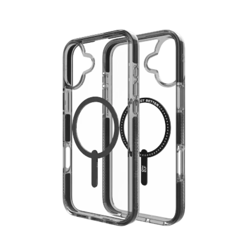 Калъф ZAGG Santa Cruz Snap MagSafe за iPhone 16 Plus - черен