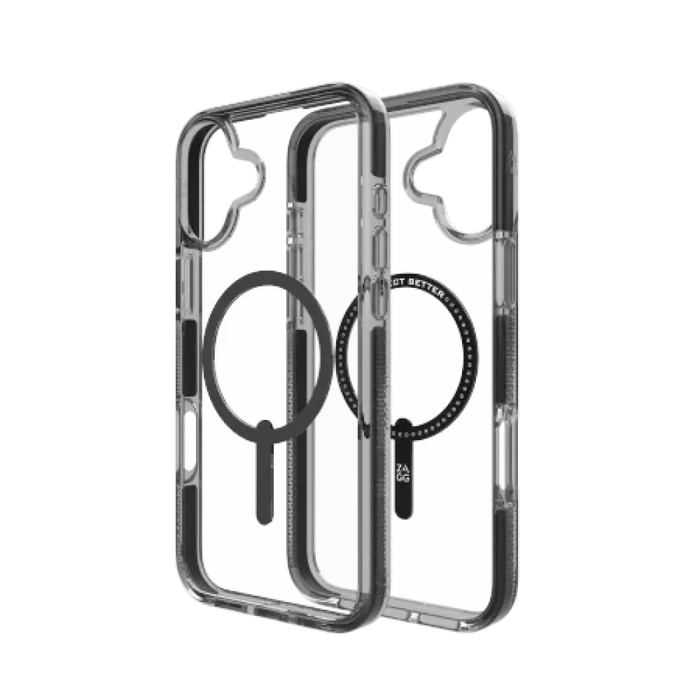 Калъф ZAGG Santa Cruz Snap MagSafe за iPhone 16 Plus - черен
