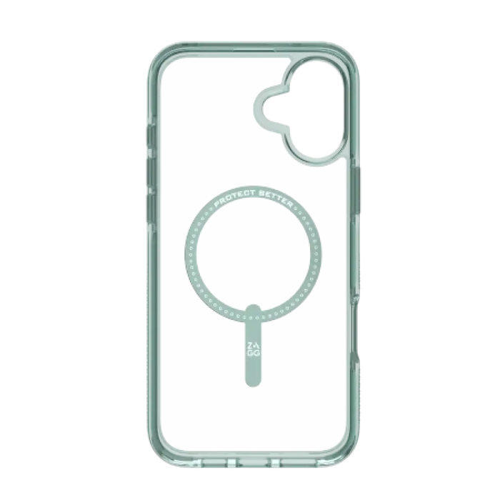Калъф ZAGG Santa Cruz Snap MagSafe за iPhone 16 Plus - зелен