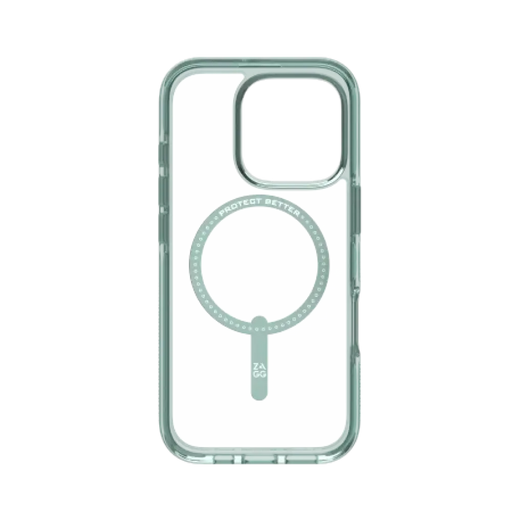 Калъф ZAGG Santa Cruz Snap MagSafe за iPhone 16 Pro - зелен